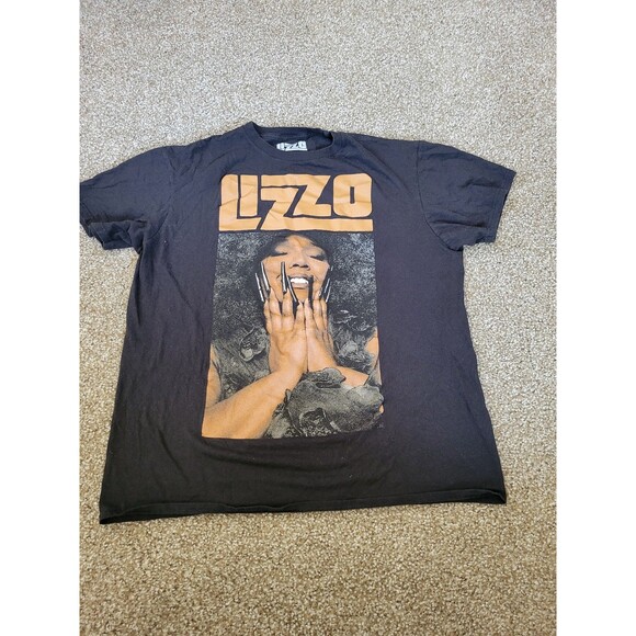 Lizzo Mens Large Hip Hop Rap Graphic Unisex T-Shirt - Picture 1 of 12